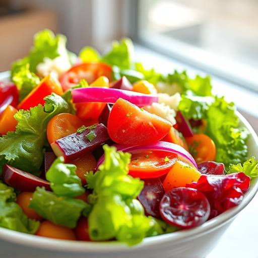 Image of a vibrant salad, representing the nutritional benefits of the course.